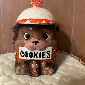 Vintage Bear Cookie Jar